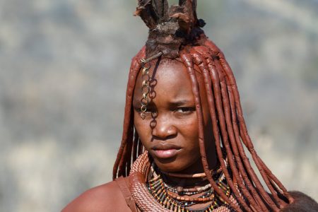 Himba vrouw_Namibië